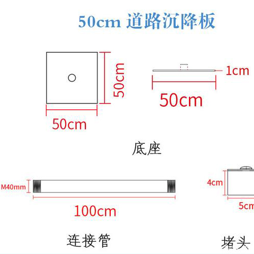 潮州沉降板规格型号如何选择？